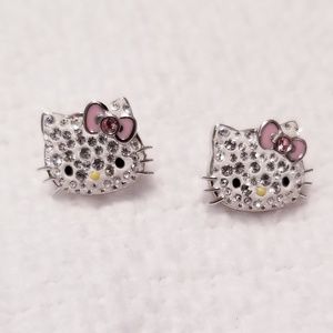 Swarovski Hello Kitty Studs